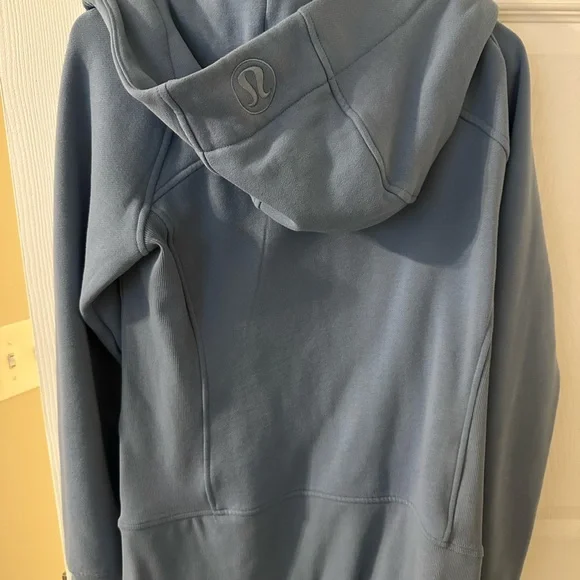 lululemon scuba full-zip hoodie blue willow - Picture 4 of 5